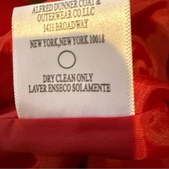 Alfred Dunner Red Wool Jacket Women’s 16 Button Front Classic Winter Coat Chic - Picture 14 of 14